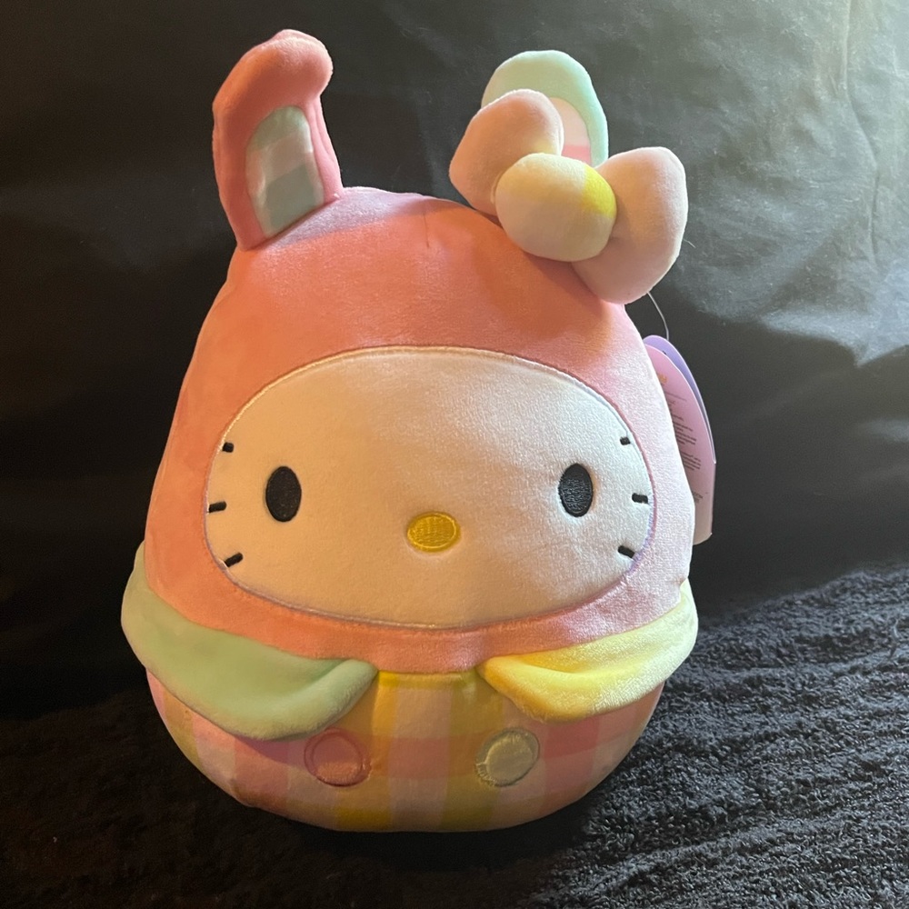 hello kitty easter bunny squish mellow